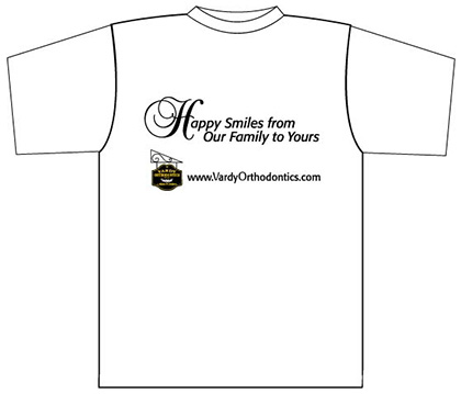 vardy orthodontics t-shirt